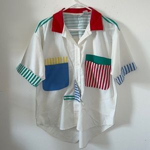 Vintage 80’s button up shirt